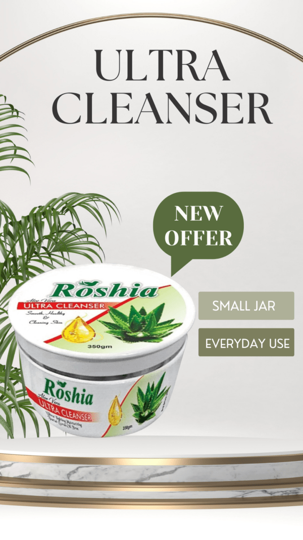 ROSHIA ULTRA CLEANSER SMALL JAR/CONTAINER